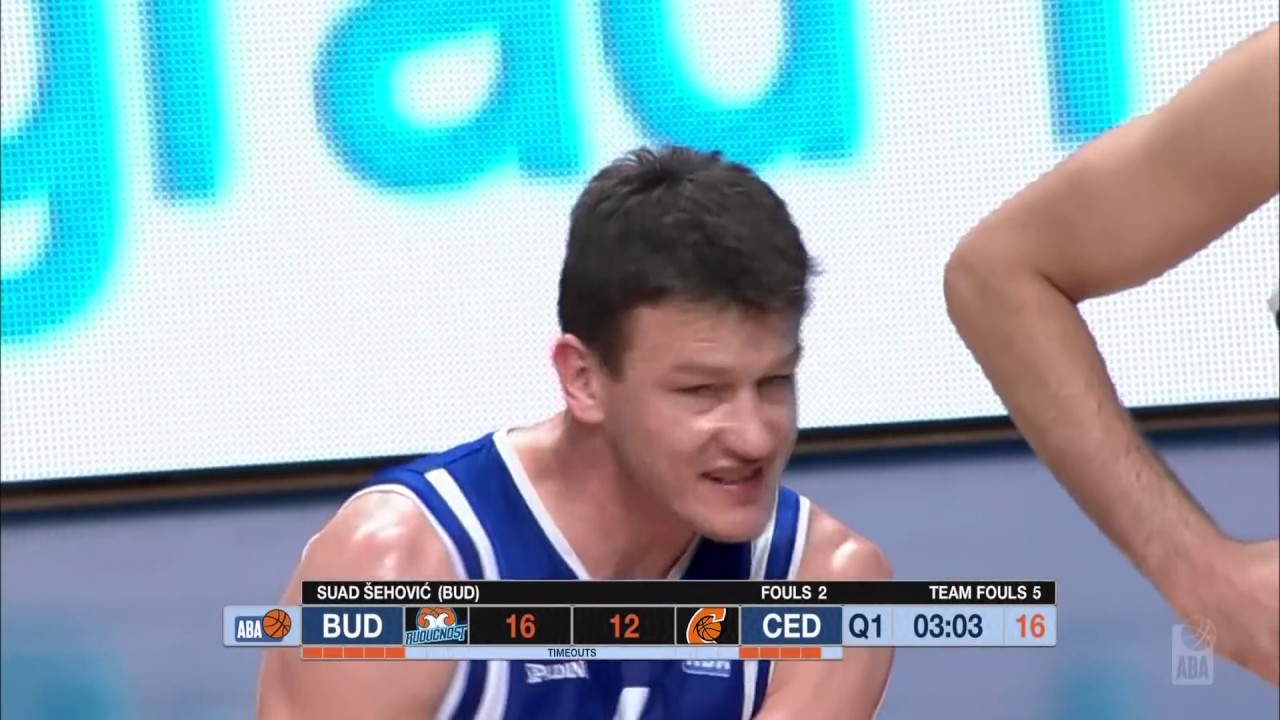 ABA Liga 2018/19, Round 16 match: Budućnost VOLI - Cedevita (21.1.2019)