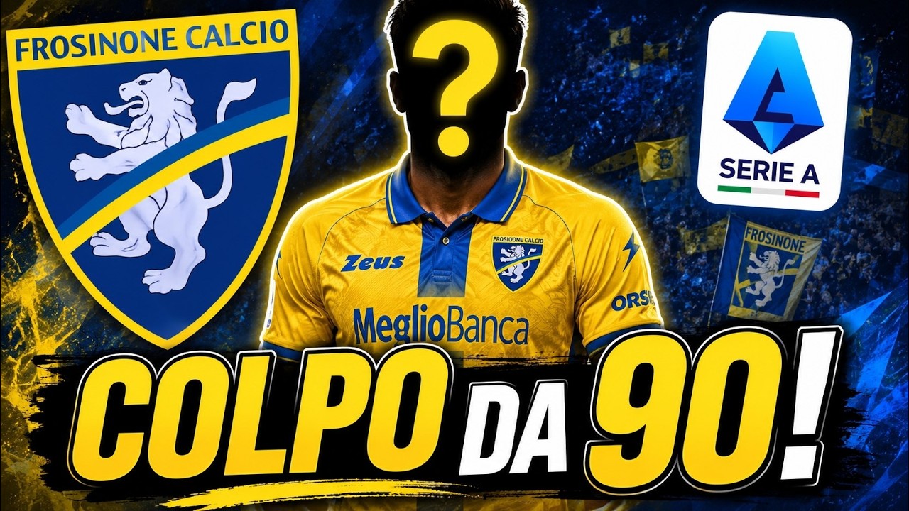 FROSINONE, COLPO DA 90! Il grande acquisto &egrave; vicinissimo