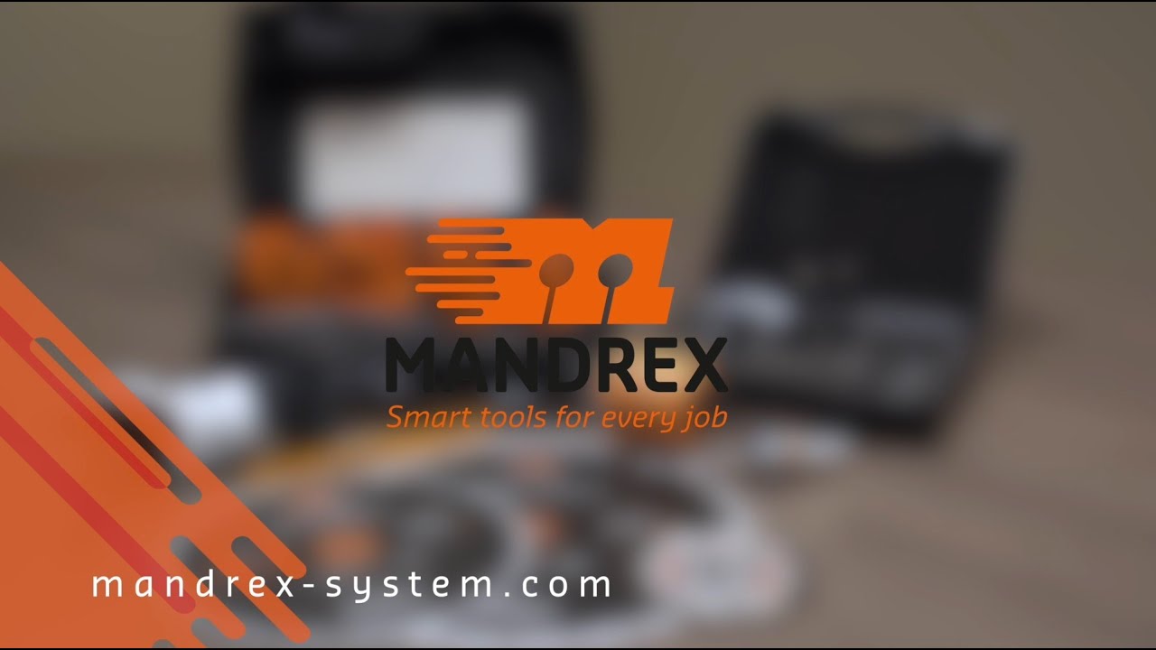 We are MANDREX, smart tools for every job!