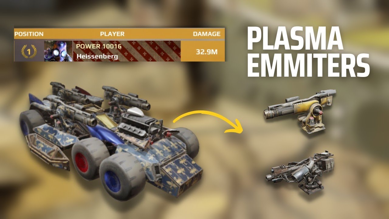 TOP 1 Global Plasma Emmiters 🏆 &bull; Helios | Theseus &bull; Crossout Mobile