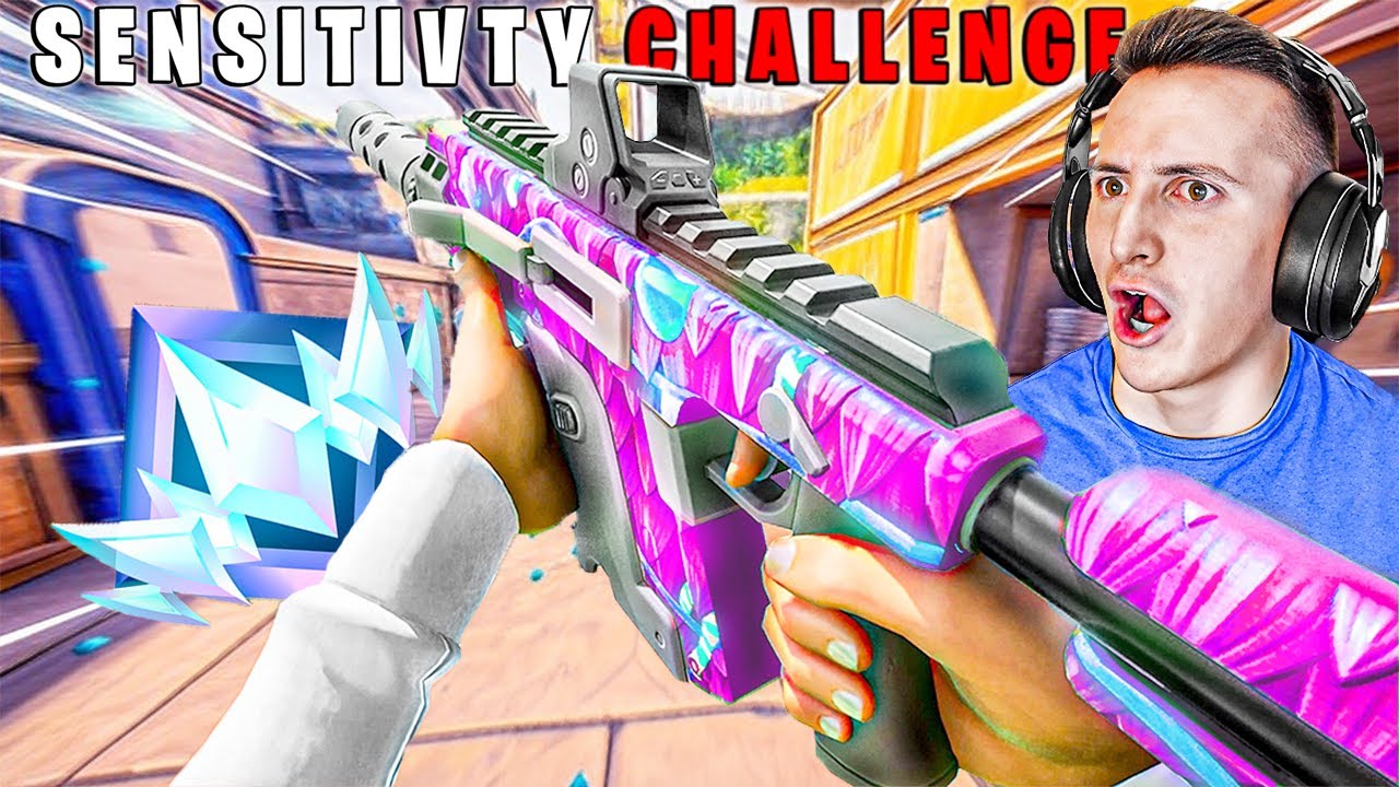 ИСПЫТАНИЕ самой низкой и самой высокой чувствительности в Fortnite Ballistic (БЕЗУМИЕ)
