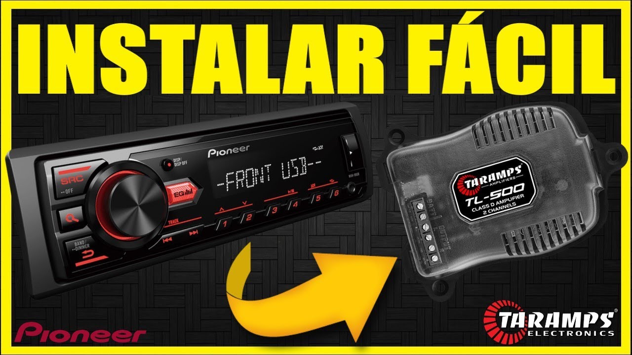 Como instalar módulo TL 500 com Rádio Pioneer #ALANROD