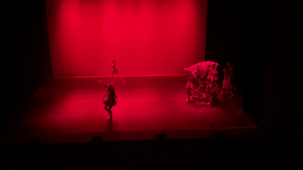 Year 9 Students performing at the recent Feet first Dance Show, 11th March 2019.