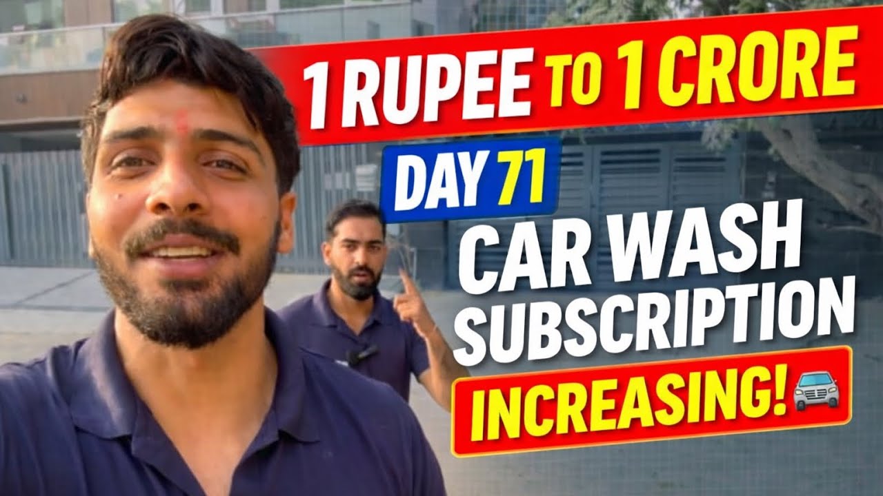 1 Rupee to 1 Crore Day 71 | Groom Car Subscriptions Increasing