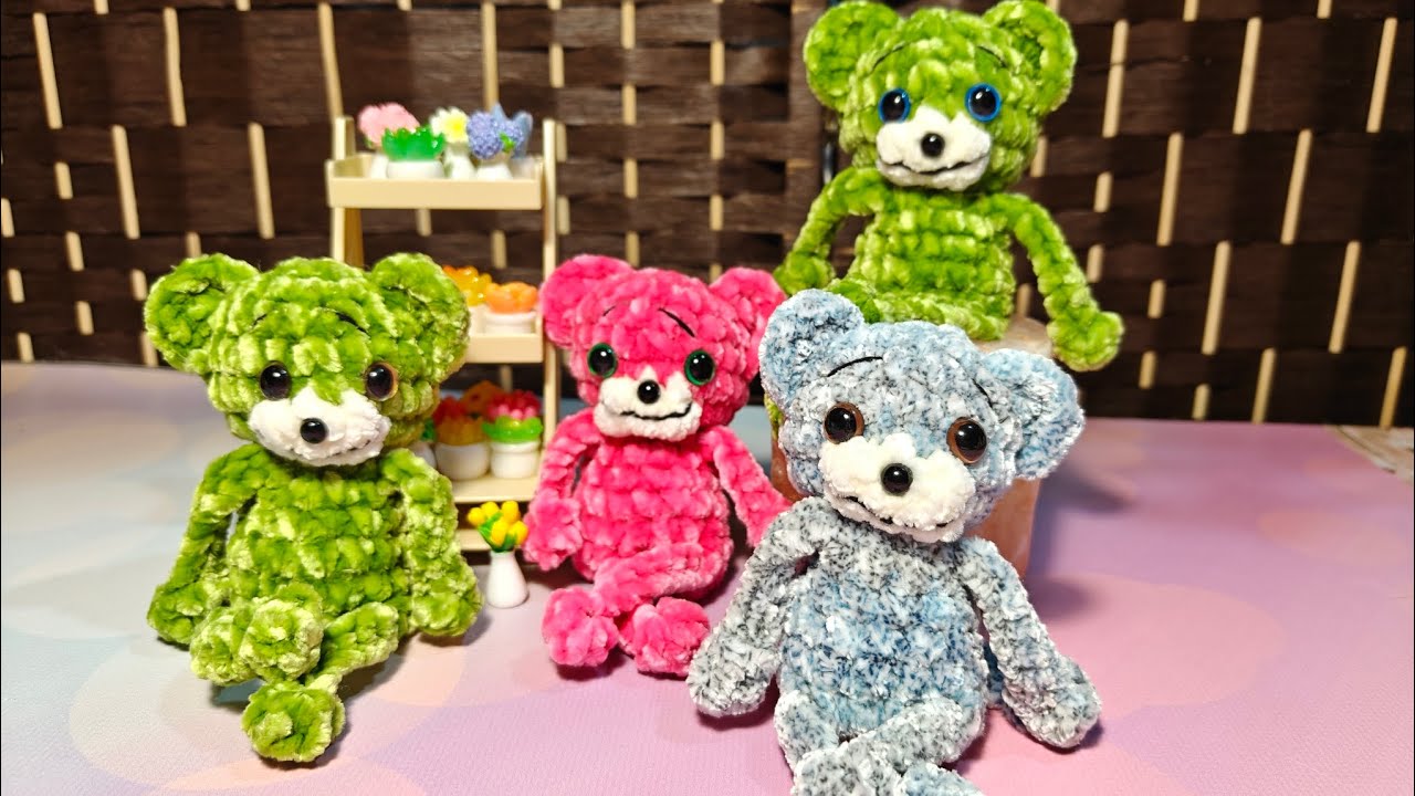Обезьянка крючком МК Обезьяна брелок, Crochet monkey keychain #tutorial #обезьяна #крючком #plushies