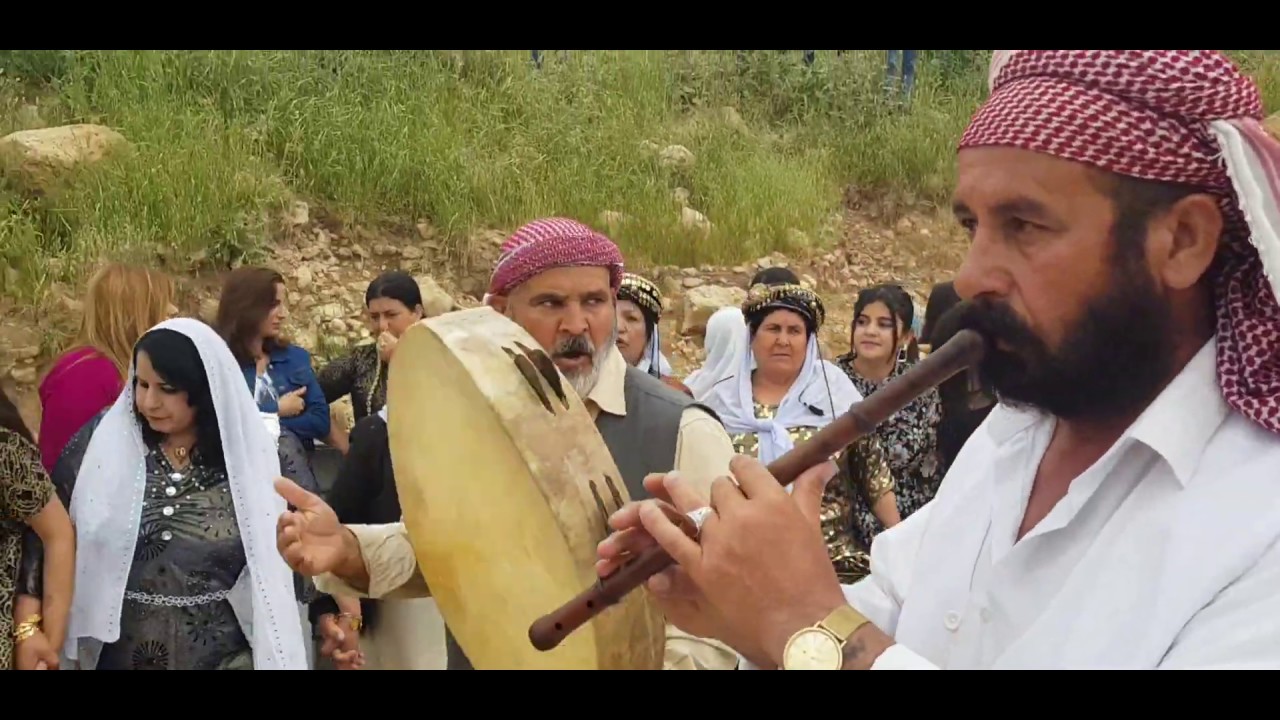 طوافة الشيخ بكر في بحزاني#بعشيقة سنة 2019 #كوفندي #دف وشبابي الجزء #3