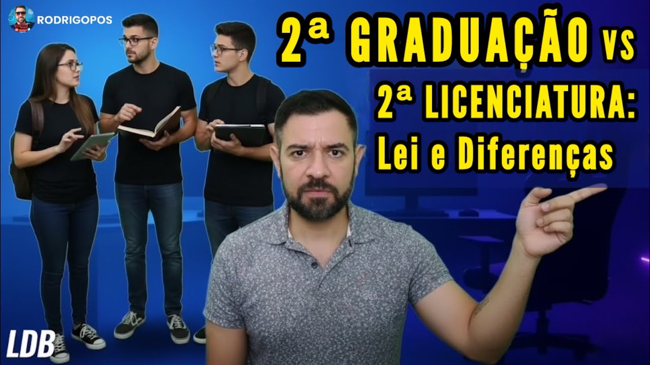 Qual curso estão me oferecendo ? SEGUNDA GRADUAÇÃO ou SEGUNDA LICENCIATURA ? 