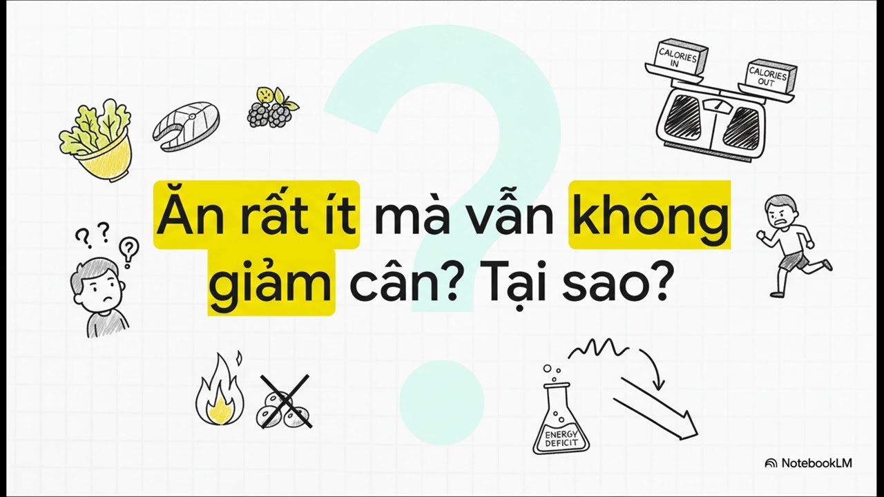 Vì sao bạn thử nhiều phương pháp mà vẫn không giảm cân, video sau đây sẽ cho ban biết 