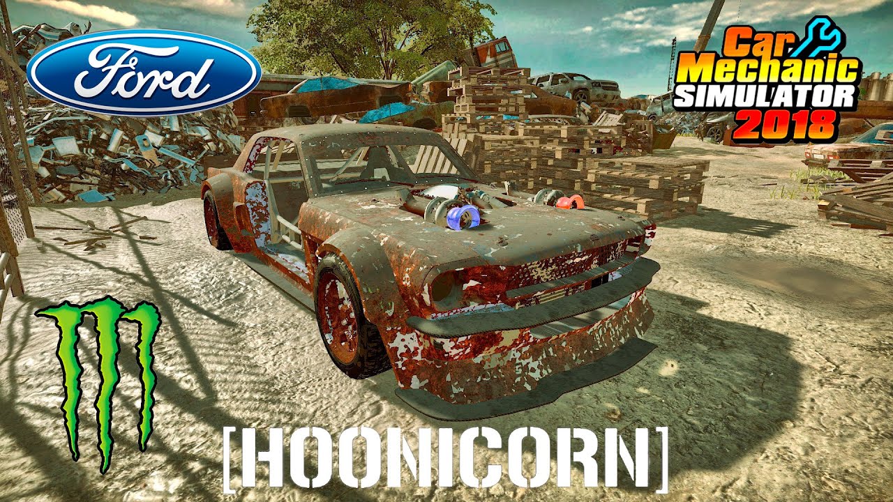 Ford Mustang HOONICORN V2 restoration - Car Mechanic Simulator 2018