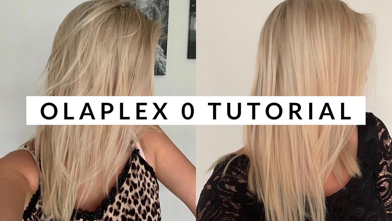 NEW Olaplex 0 tutorial