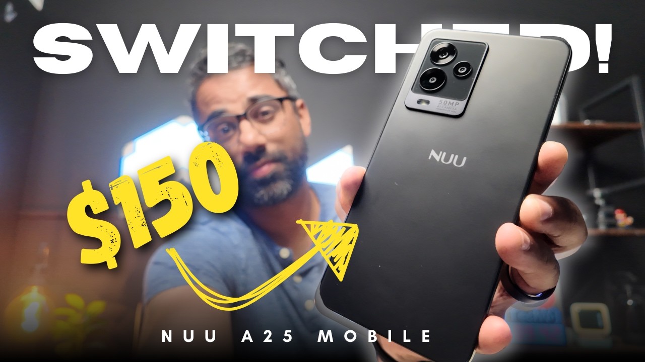 no more iPhone: Switching to a budget android [NUU MOBILE A25]