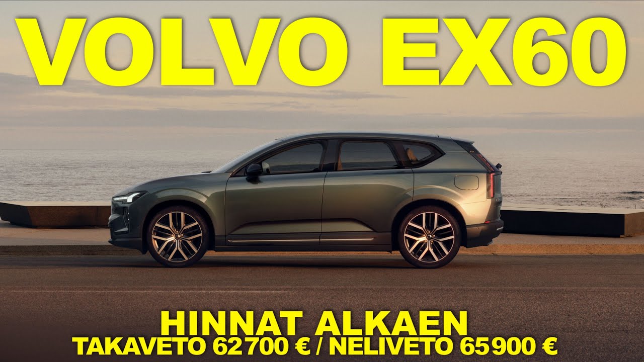 Volvo EX60 Electric on julkistettu!