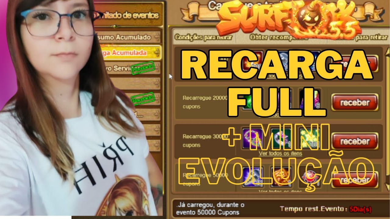 [SURFTANK 5.5] RECARGA FULL + MINI EVOLUÇÃO NO S3