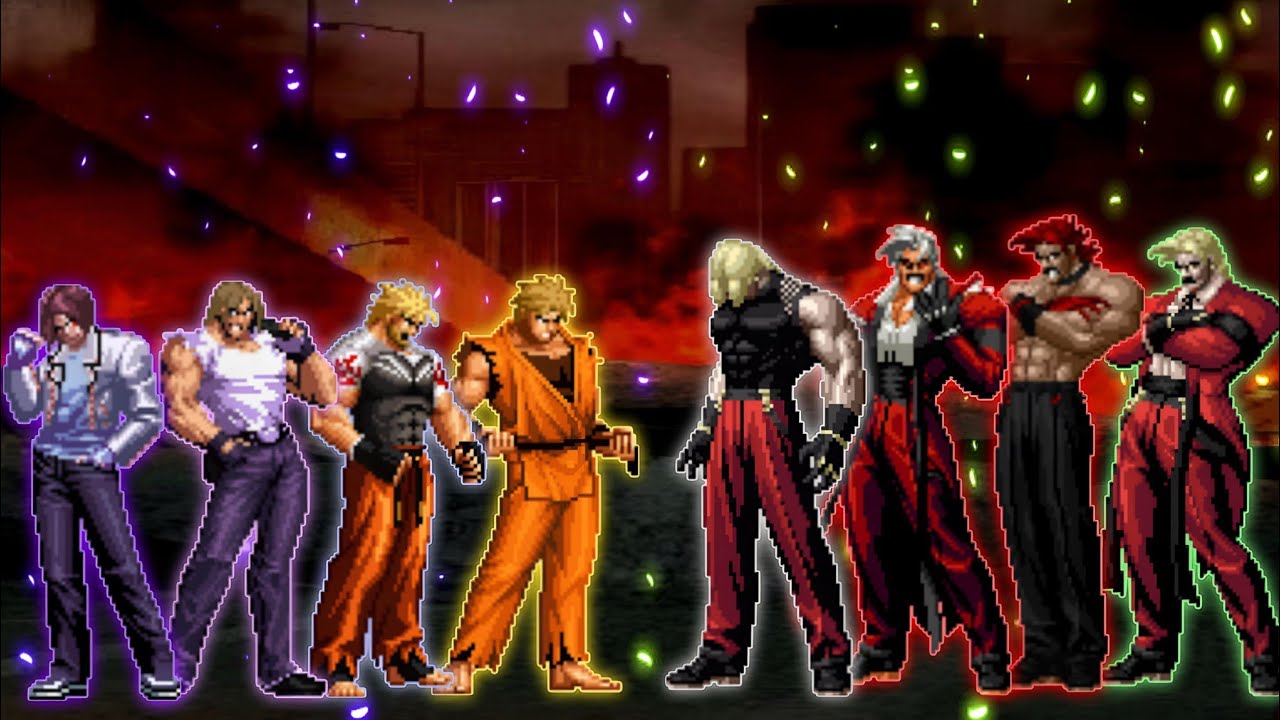 [KOF Mugen] True Kychiel Team VS. Rugal Team (Request Match)