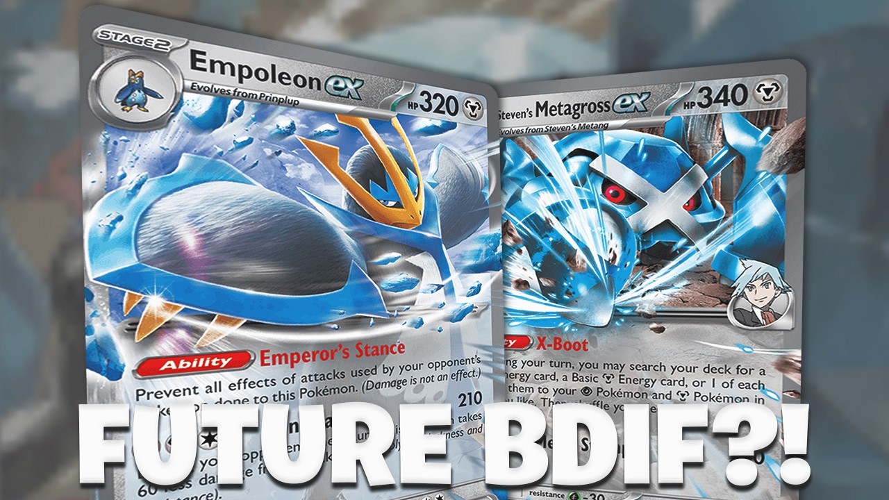 empoleon with steven's metagross is one of the most perfect duos