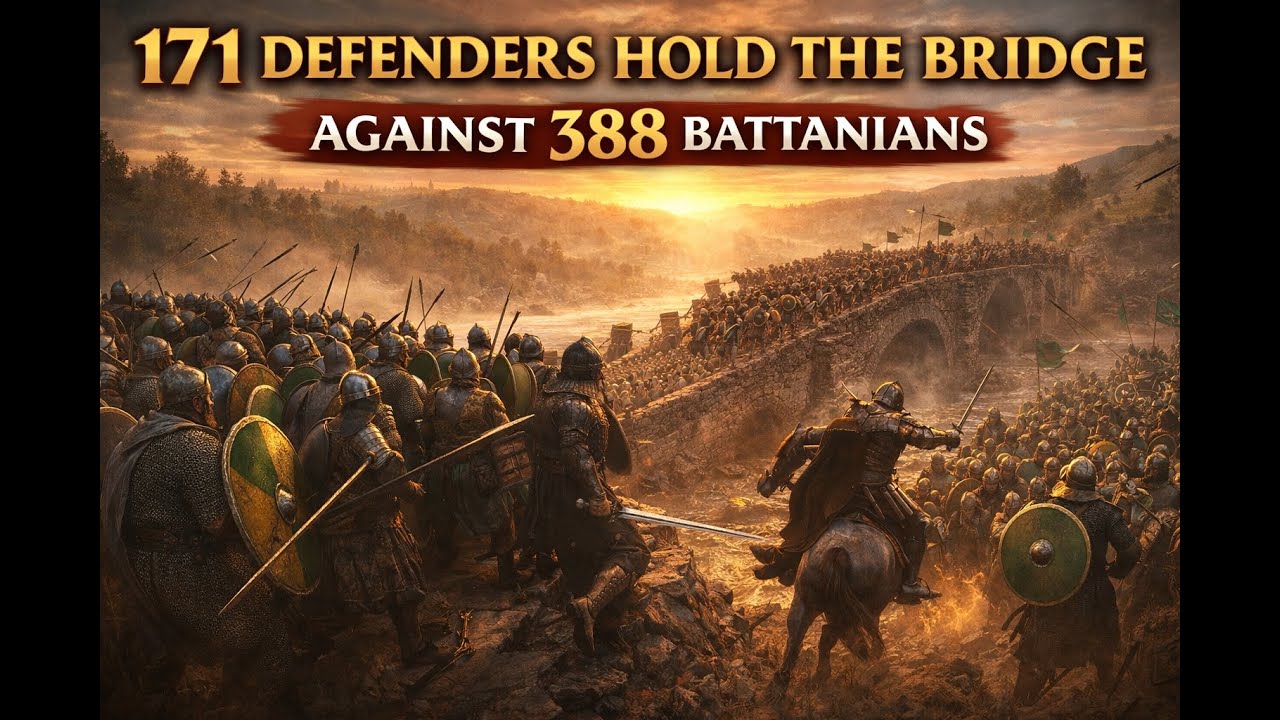 THE PERFECT BRIDGE DEFENSE! Flanking a Massive Battanian Army | Mount & Blade 2 Warsails Tactics