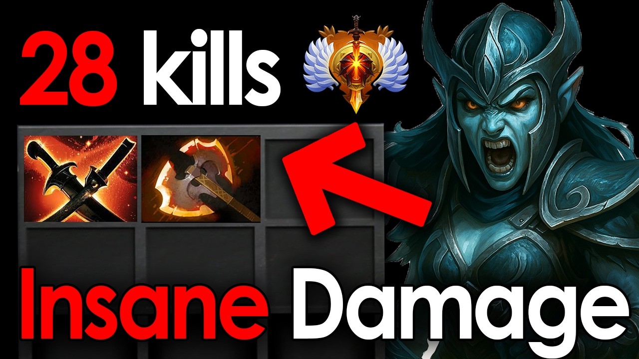 PHANTOM ASSASSIN CARRY IS UNSTOPPABLE &mdash; Battle Fury + Sange and Yasha Build 7.41d