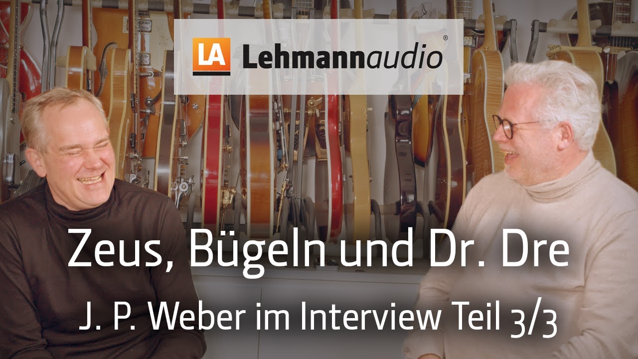 Zeus, Bügeln und Dr. Dre - Interview J. P.  Weber, Teil  3/3