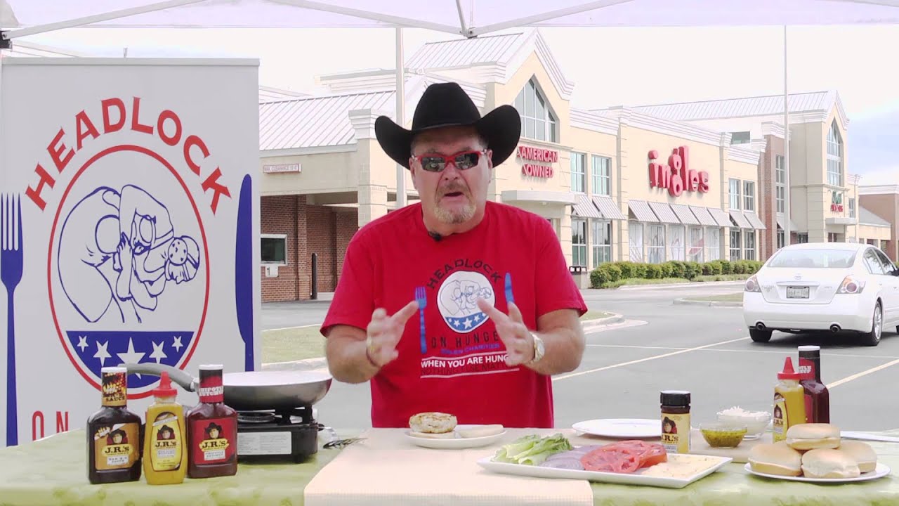 Ingles Table - TN Tailgate  - Jim Ross - JR's Turkey Mania Burgers