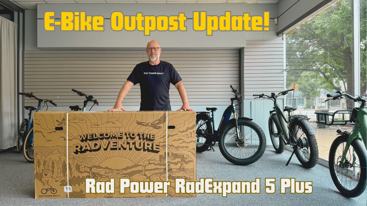 Обновление e-Bike Outpost: электровелосипед Rad Power RadExpand 5 Plus