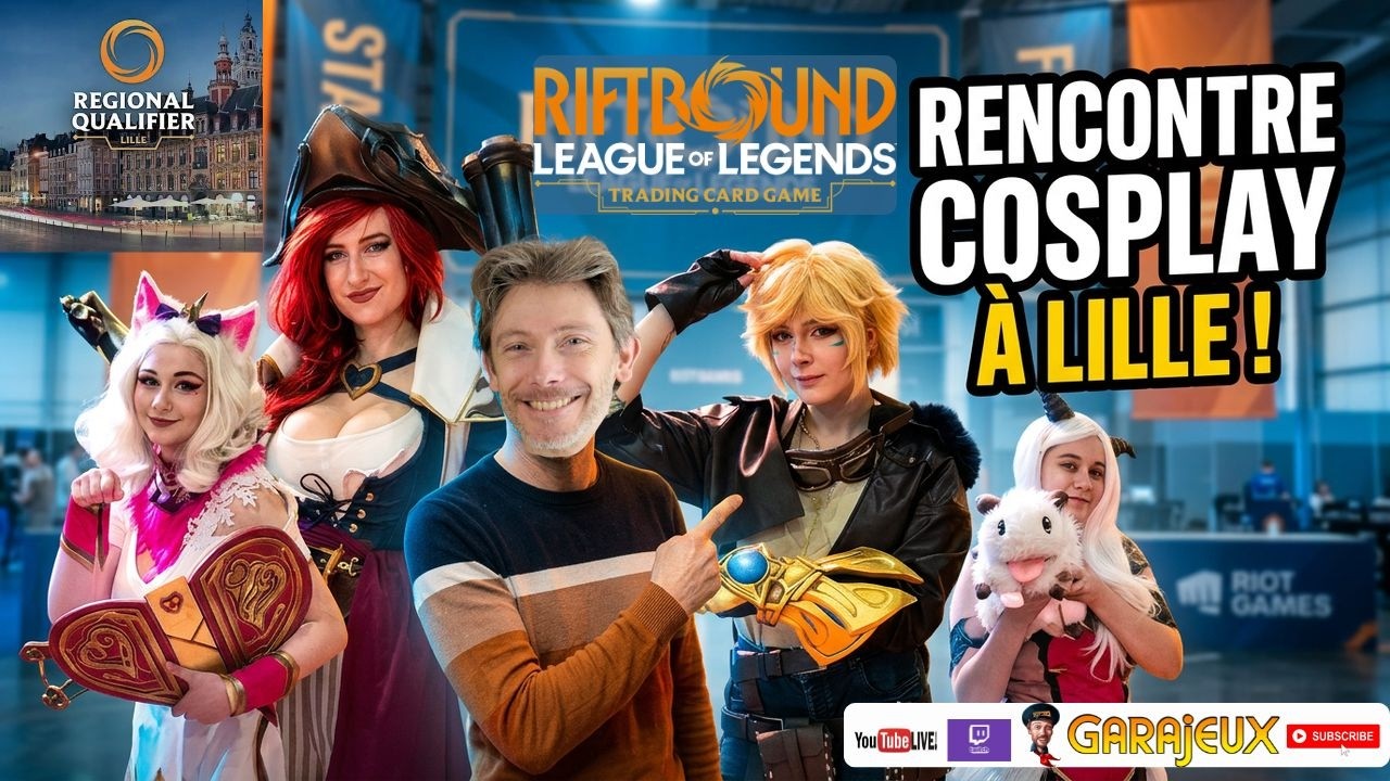Rencontre avec Cosplayeuses et Juges de Riftbound au Regional Lille - live