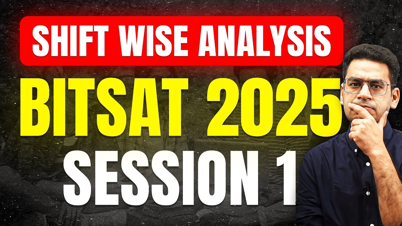 BITSAT 2025 ShiftWise Detailed Analysis | MathonGo | Anup Sir