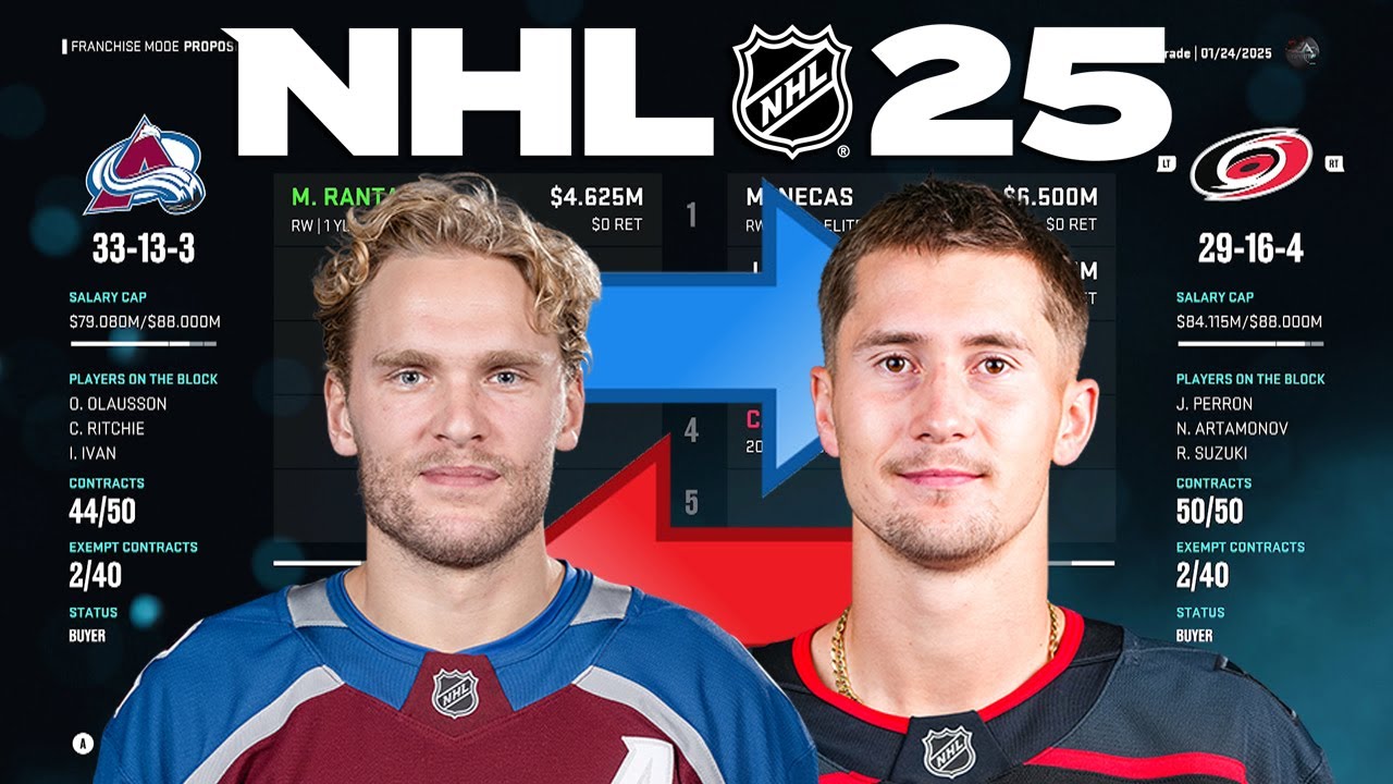 NHL 25 - RANTANEN FOR NECAS TRADE SIMULATION