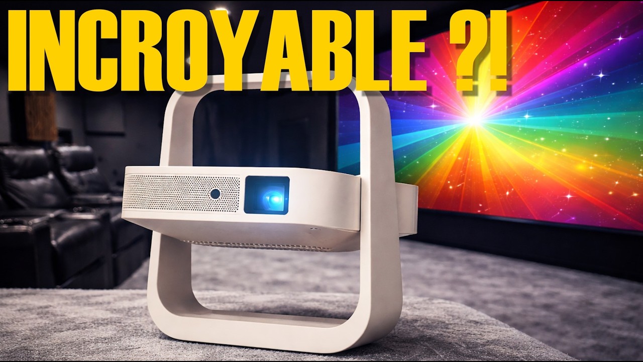 XGIMI Elfin Flip Plus : Le Projecteur Portable Qui D&eacute;fie le Home Cin&eacute;ma ? 😱
