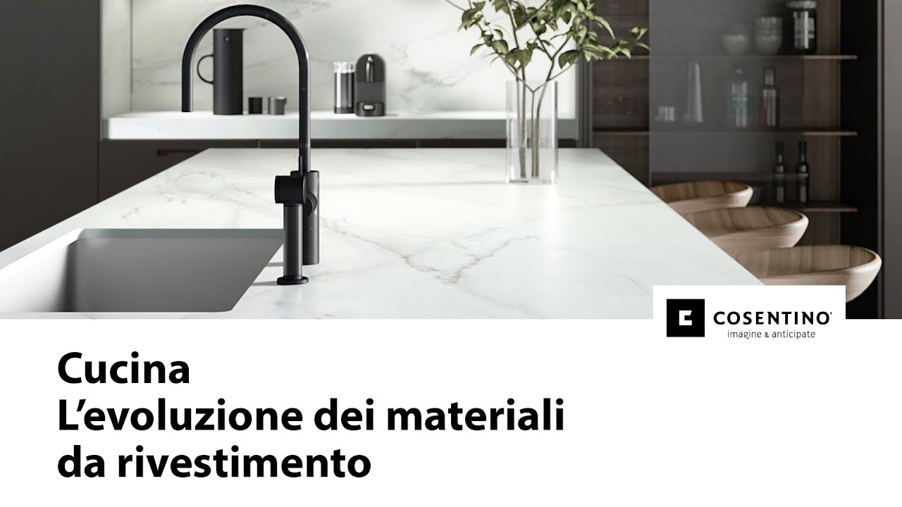 Cucina: l&rsquo;evoluzione dei materiali da rivestimento