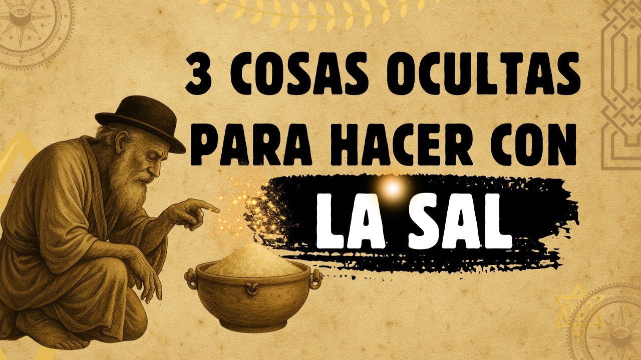 DESCUBRE qué hacer con SAL y ninguna maldición te alcanzará – SABIDURÍA JUDÍA
