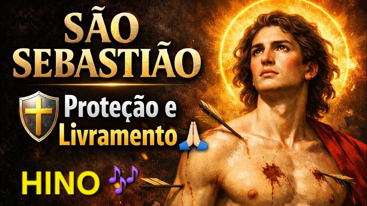 Hino à São Sebastião | Flechas Não Venceram Tua Fé #music 