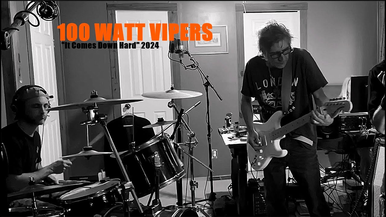 100 Watt Vipers &ldquo;It Comes Down Hard&rdquo; Official Video (2024) 