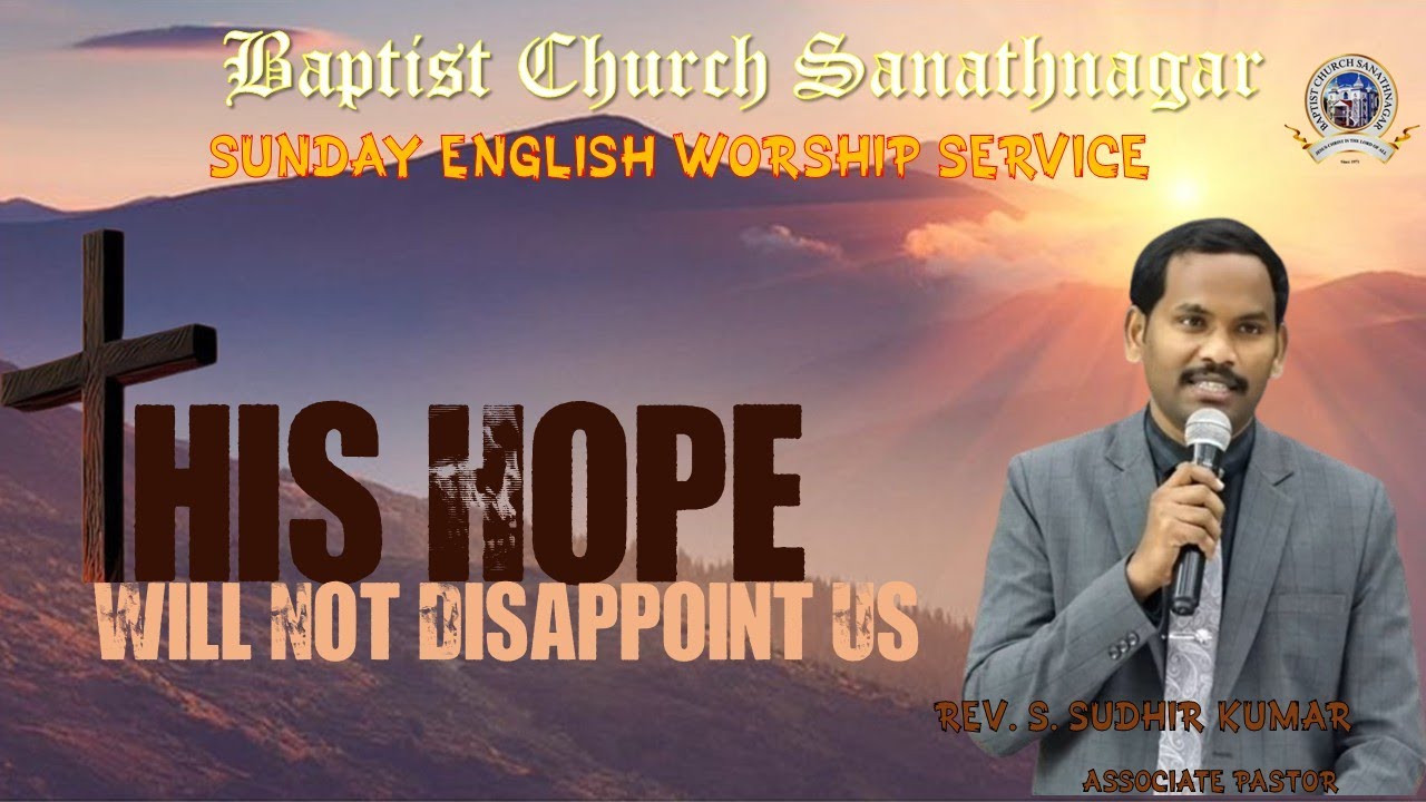 BCS | English Service |  This Hope Will Not Disappoint Us | 18-01-2026