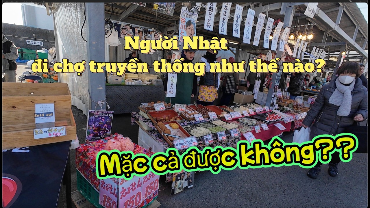 ở Nhật vẫn còn chợ truyền thống, liệu có được mặc cả không?