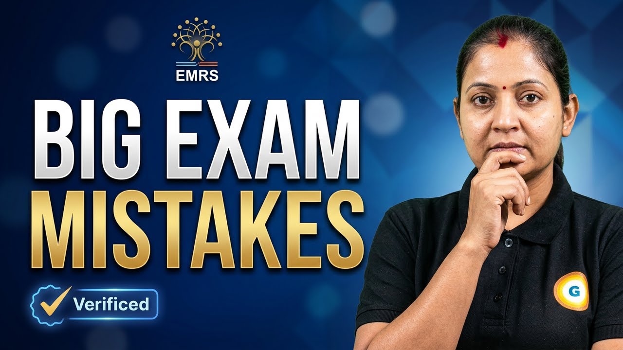 EMRS Tier II: Details Everyone Gets Wrong #StudyTips #Exam 🔥