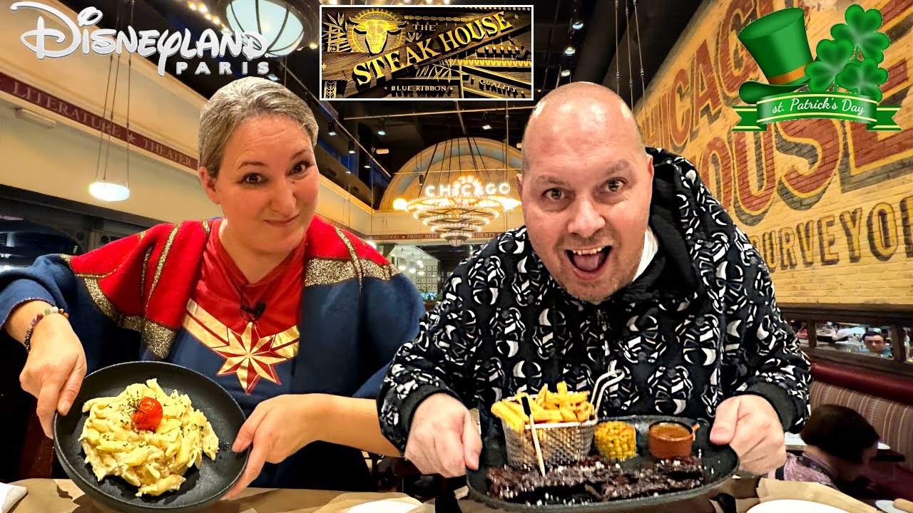 DECOUVERTE DU RESTAURANT THE STEAKHOUSE A DISNEYLAND PARIS AU DISNEY VILLAGE