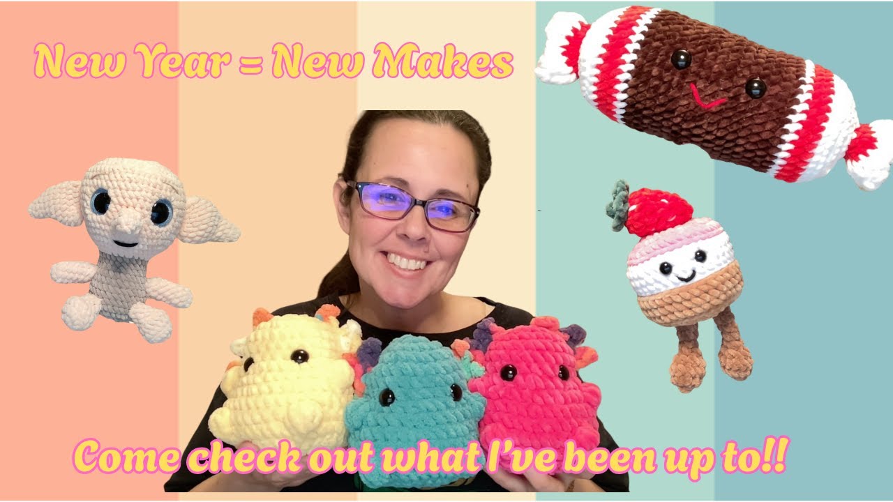 🎉 NEW YEAR = NEW MAKES!  Come and see 👀 what I've been working on 🎉 New patterns & new ideas! 🎉