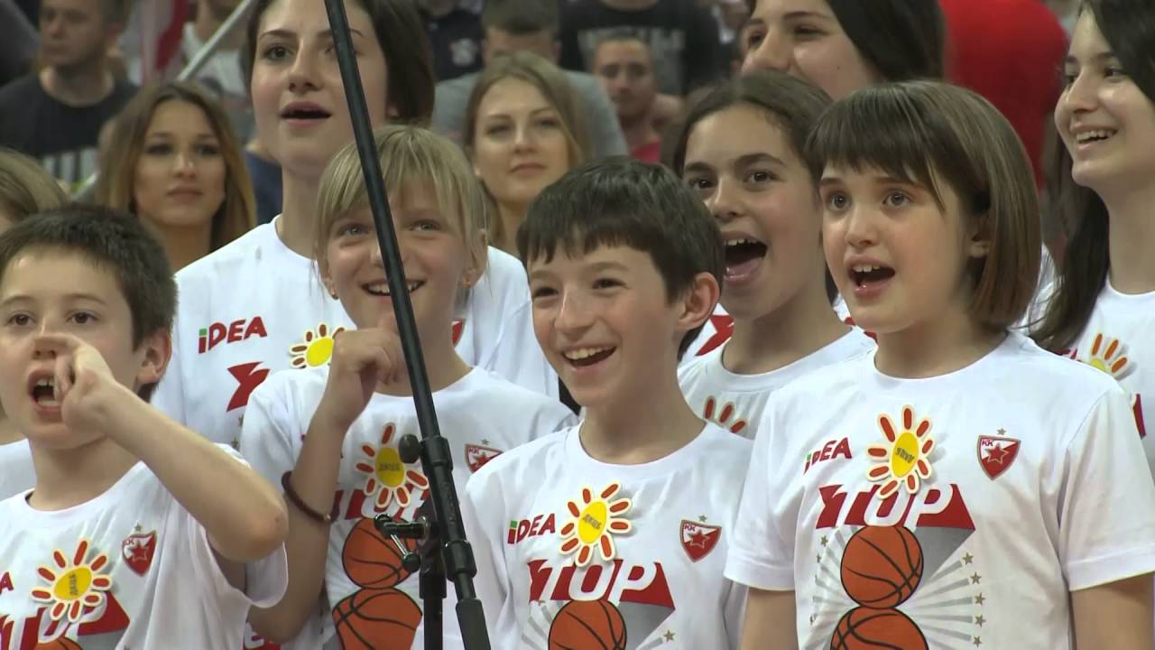 Hor DKCB na utakmici KK Crvena zvezda - CSKA