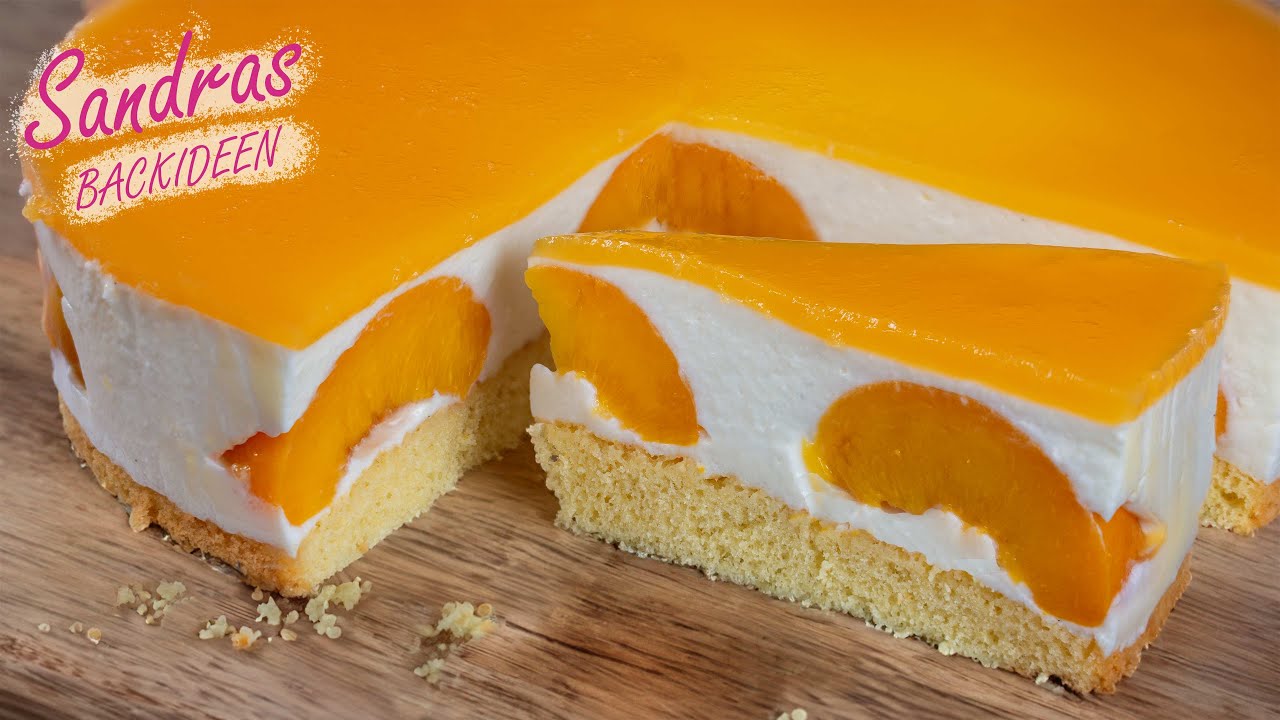 Pfirsich-Maracuja-Torte mit Joghurt-Sahne-Creme | Solero-Torte