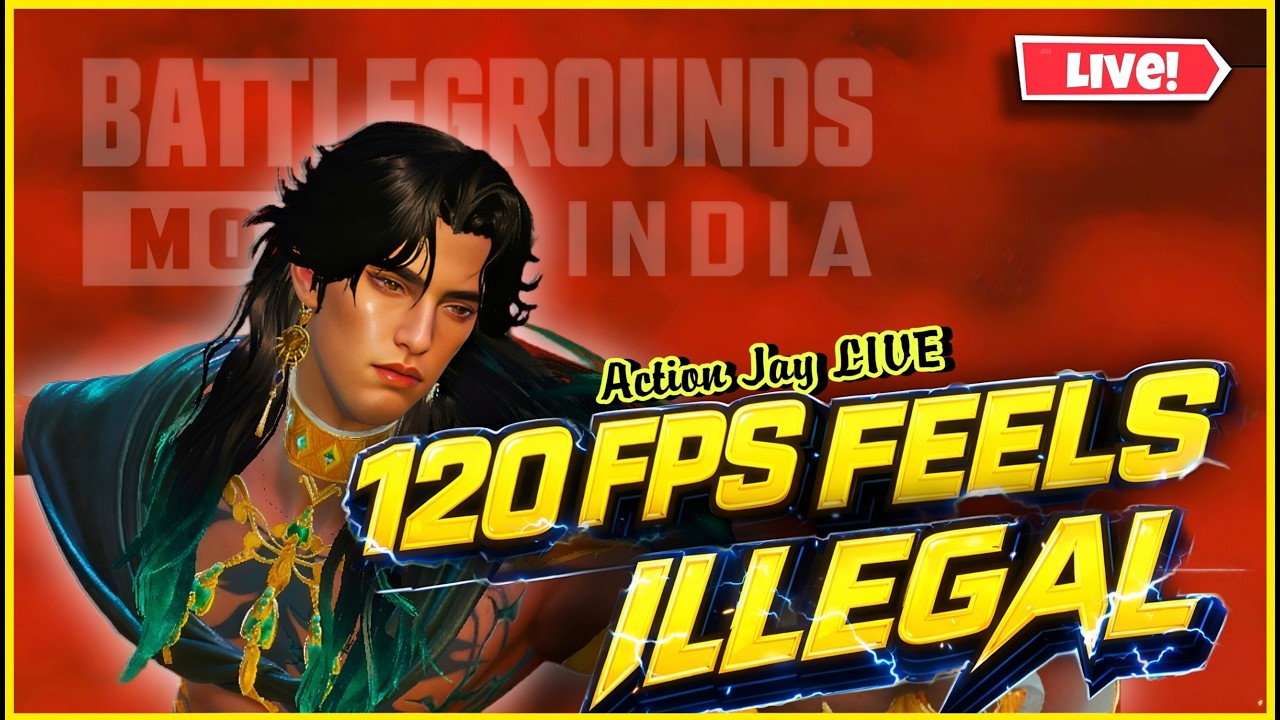 120fps Test of IQOO Neo 9 Pro. Day 39.#bgmi #actionjaylive #pubgmobilegameplays