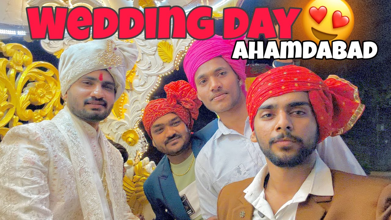 Ahamdabad shaadi Me aagye 💥| wedding Vlog😆