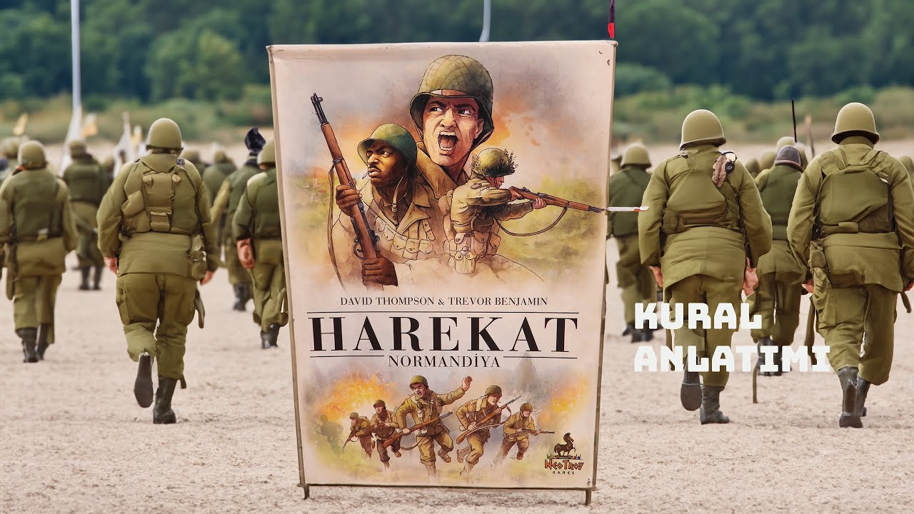 Harekat: Normandiya  Kutu Oyunu - Kural Anlatımı
