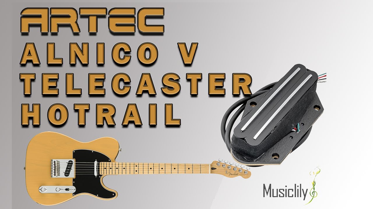 ARTEC ALNICO V TELECASTER HOT RAIL PICKUP