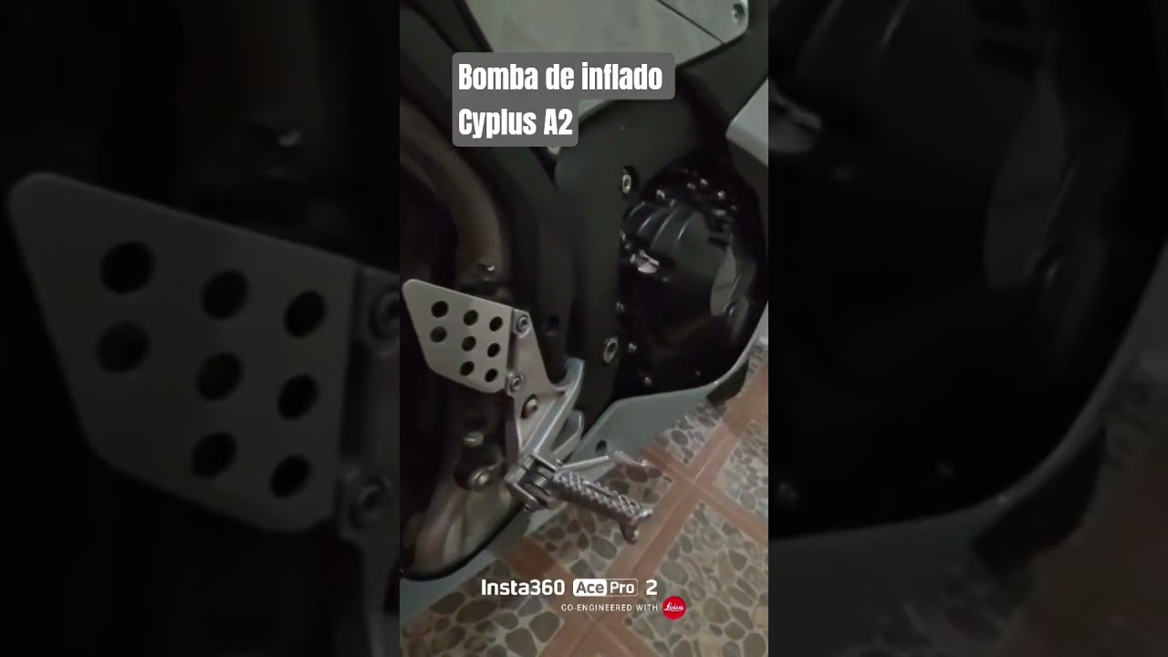 Inflar llantas con Cyplus A2