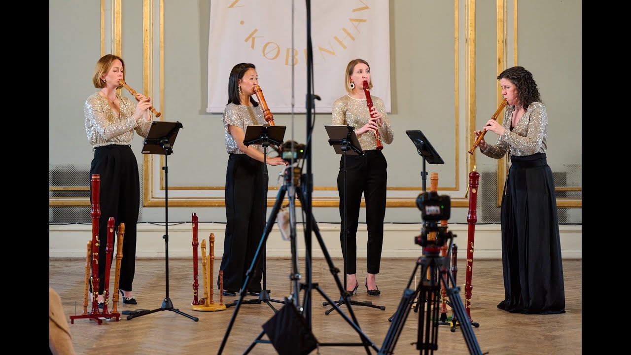 Woodpeckers Recorder Quartet  - Allegro from Vivaldi concerto RV 443