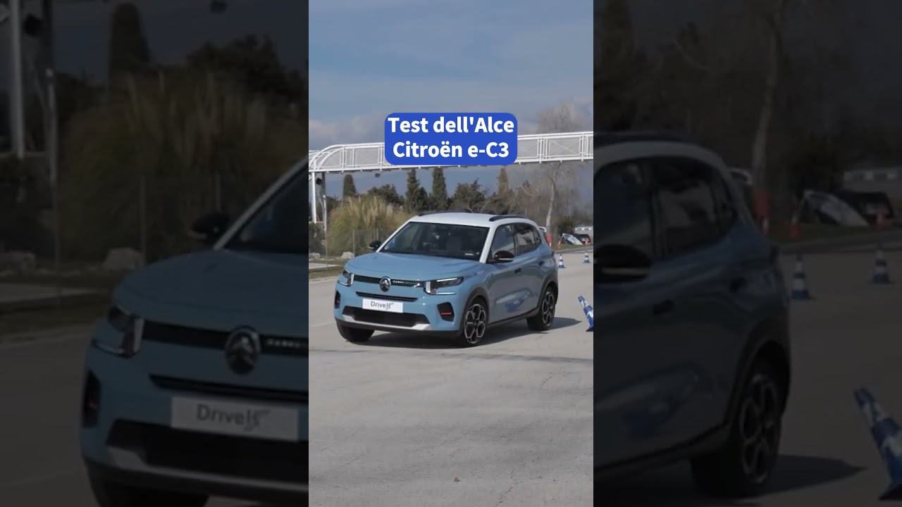 Moose test Citro&euml;n eC3🫎