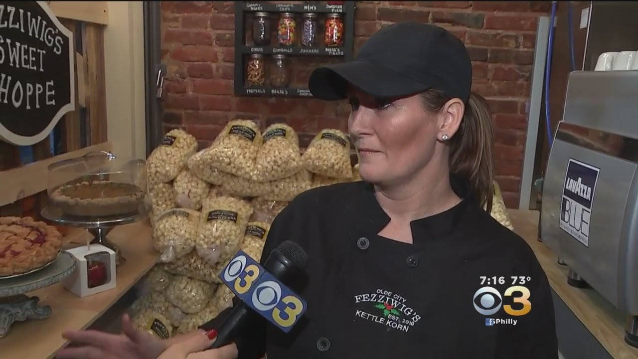 Getting Sweet Treats At Philadelphia's Old City Fest
