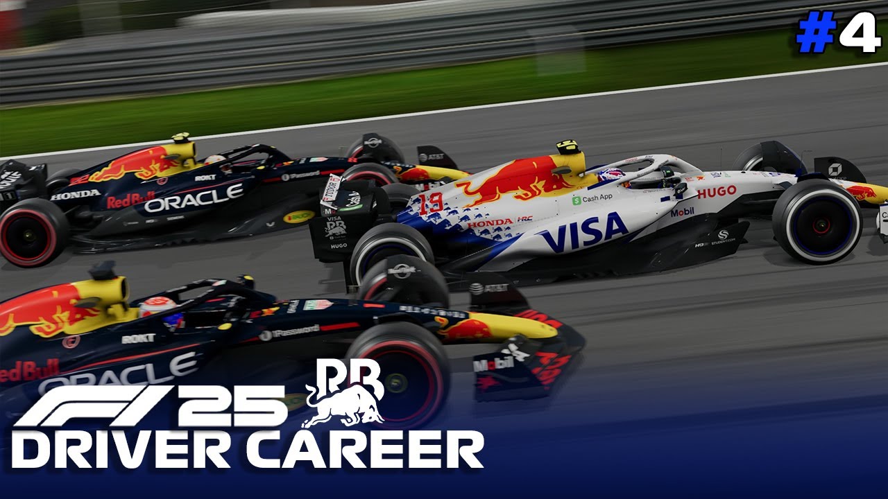 DEFENDING AGAINST TWO RED BULLS! | F1 25 Driver Career Mode #4
