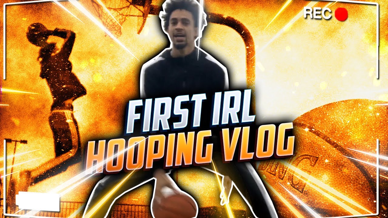 MY FIRST HOOPING VLOG 🏀 | HOW TO WARM UP | BEST DRILLS AND SIGNATURE DRIBBLE MOVES | DUNKED ON !