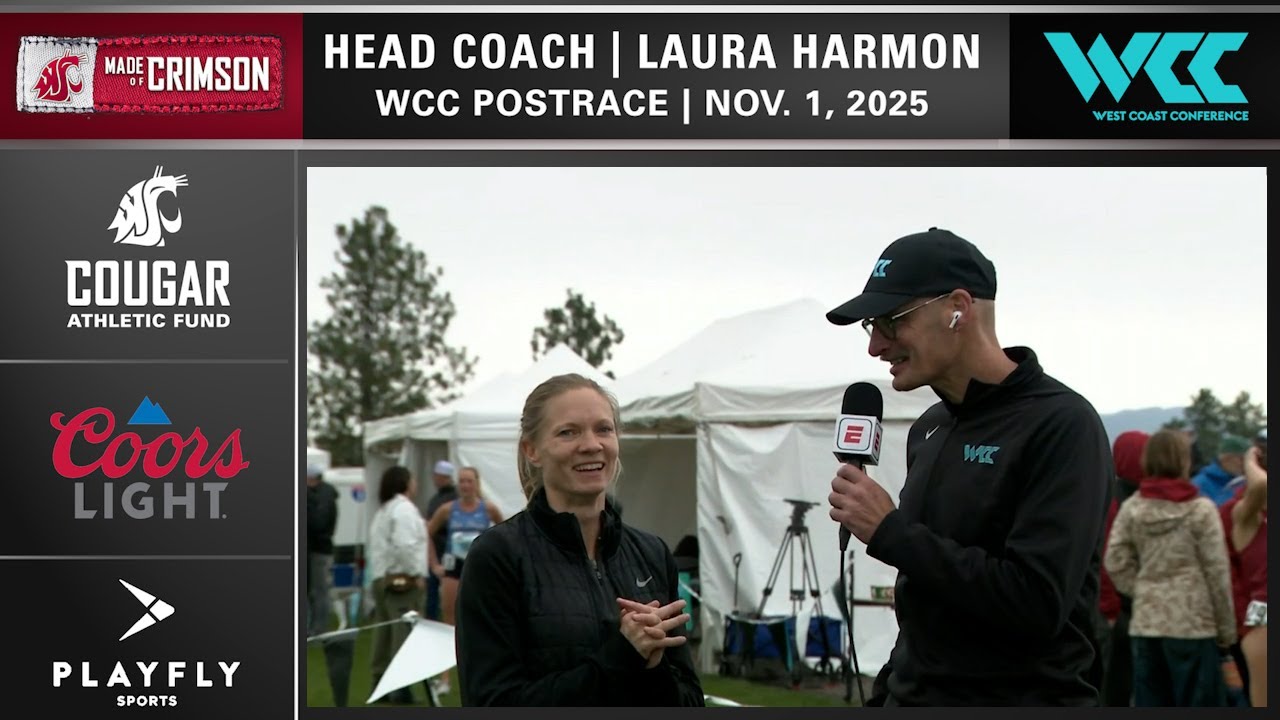 WSU Cross Country: Laura Harmon WCC Women's Cross Country 6k Post Race Interview | 11/1/25
